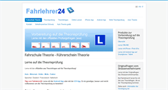 Desktop Screenshot of fahrlehrer24.ch